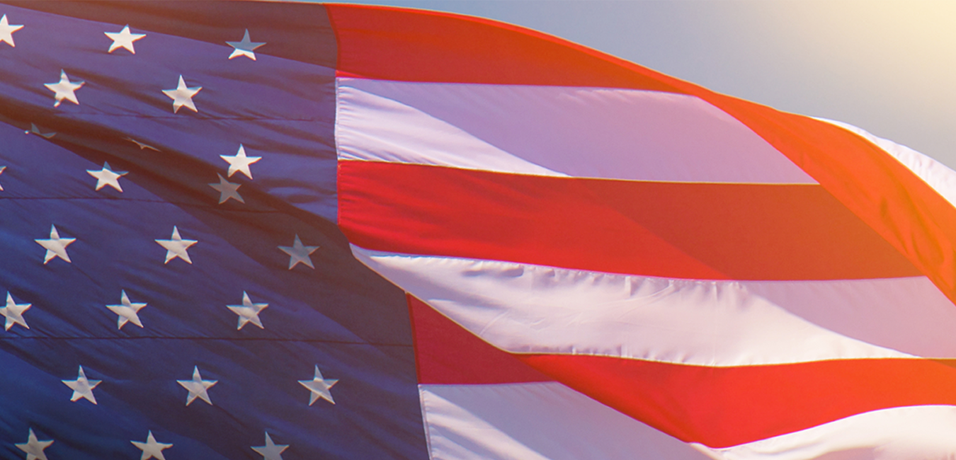 US flag representing Immigration Waivers
